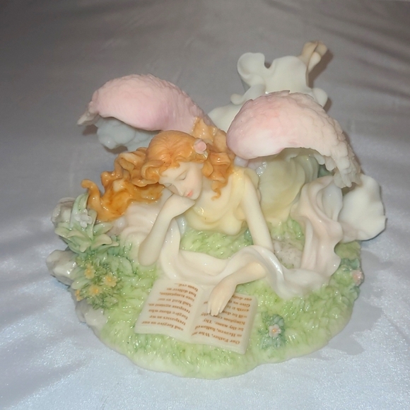 Seraphim Classics Garden of Angels Sarah & Charise Lot 2 Porcelain Figurines 7" - Picture 7 of 11